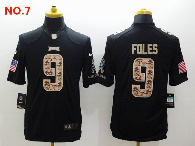 Men's Philadelphia Eagles #9 Nick Foles Jersey NO.7;